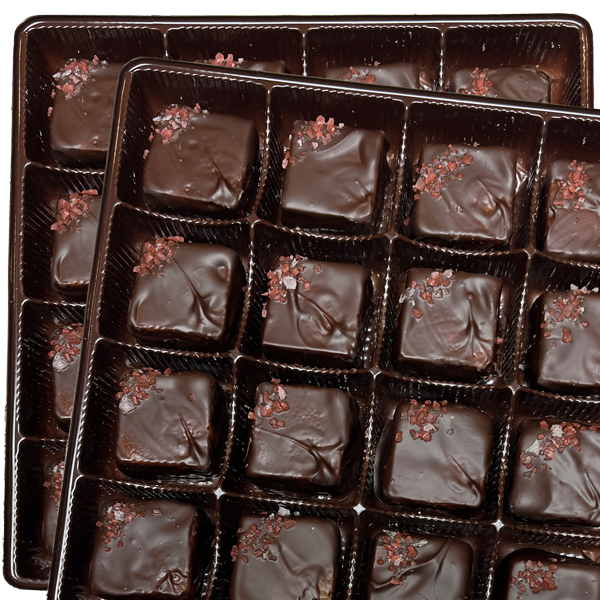 Dark Chocolate Covered Sea Salt Caramel - Best Seller
