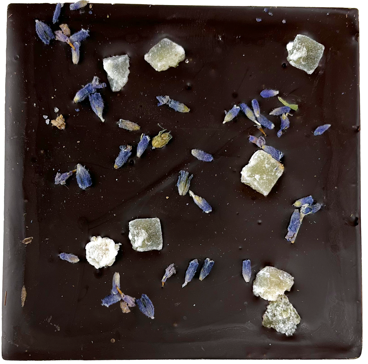 72% Dark Chocolate Bar Lavender Zest