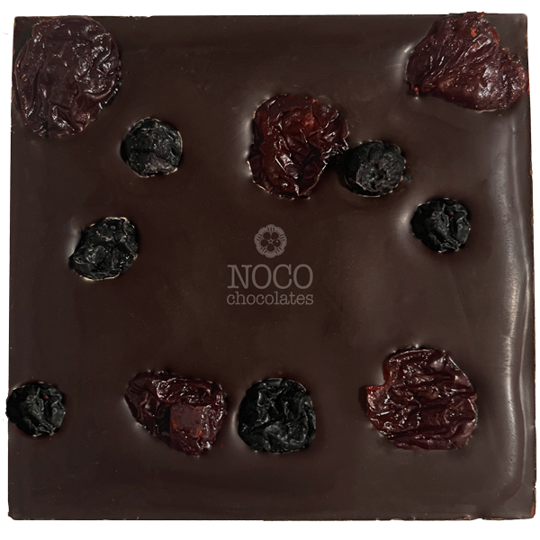 72% Dark Chocolate Bar Berry Jubilee