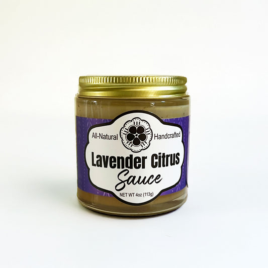 Lavender Citrus All Natural Caramel Sauce