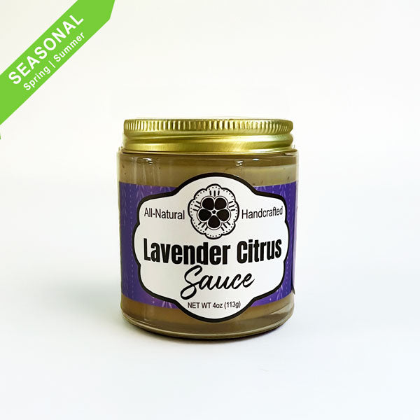 Lavender Citrus All Natural Caramel Sauce