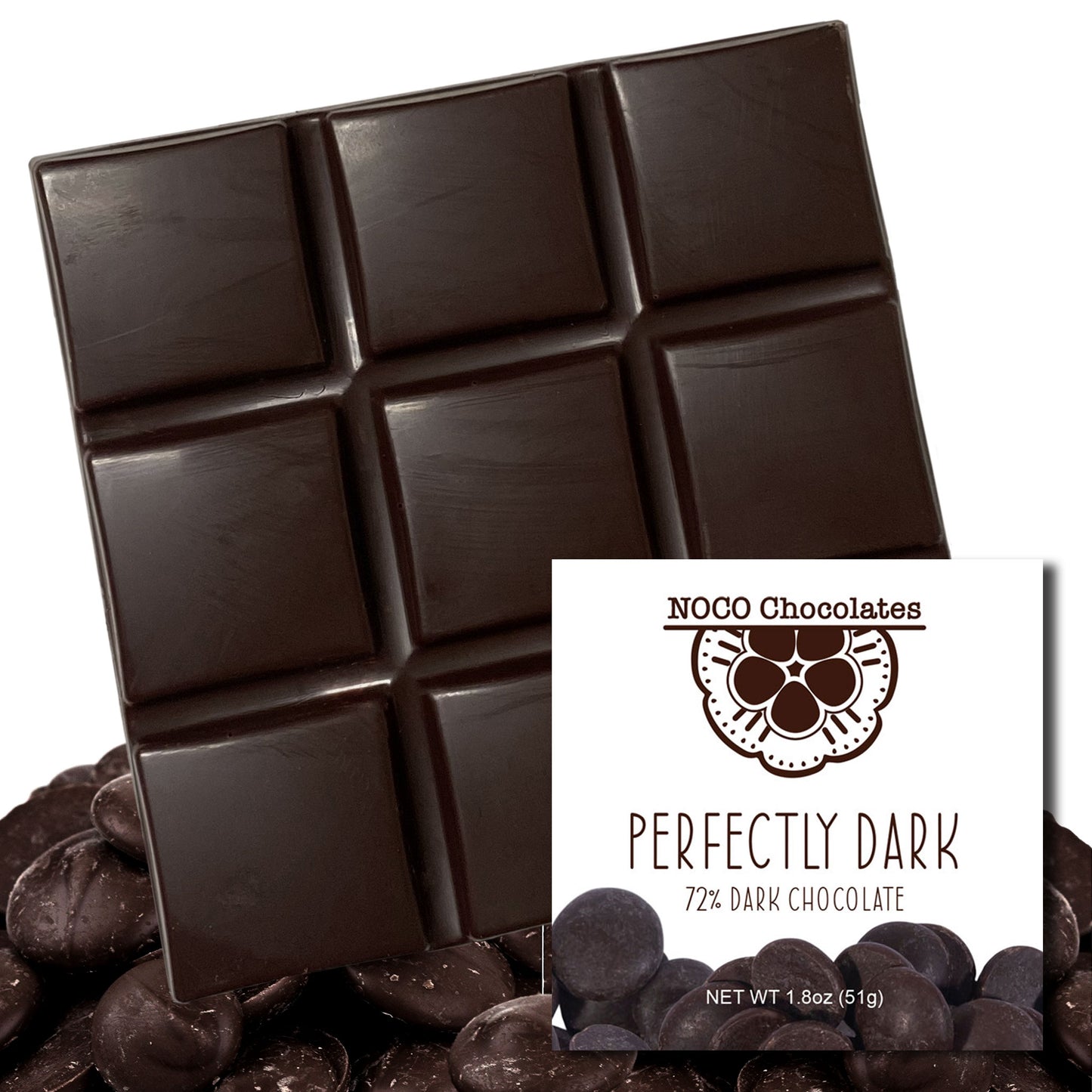 72% Perfectly Dark Chocolate Bar