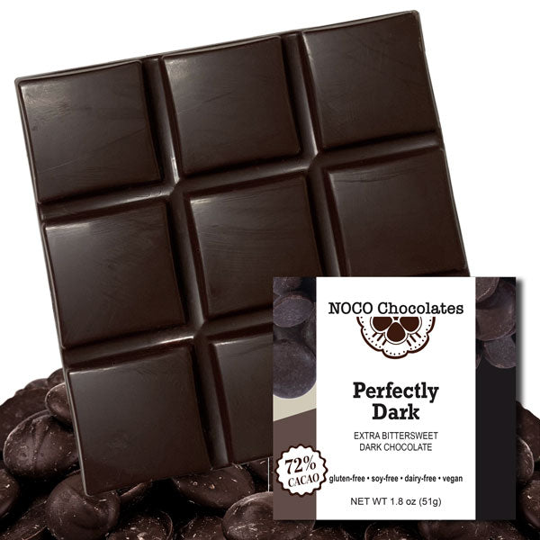 72% Perfectly Dark Chocolate Bar