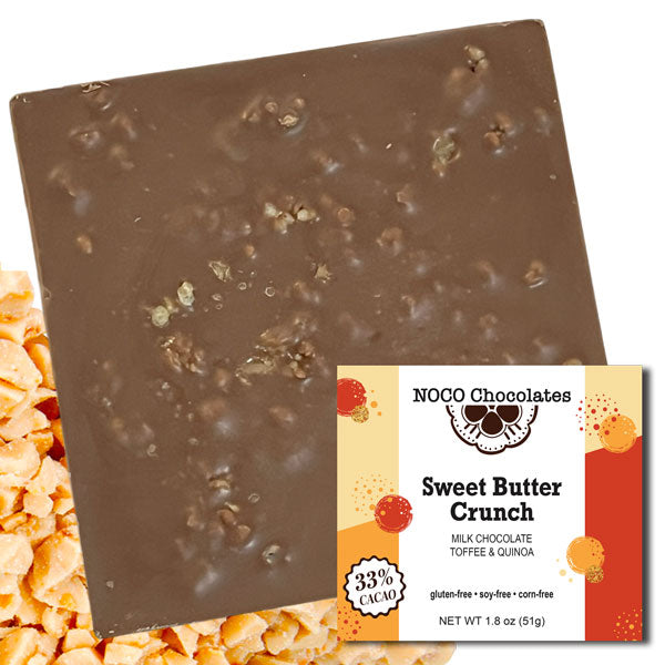 Milk Chocolate Sweet Butter Crunch Bar