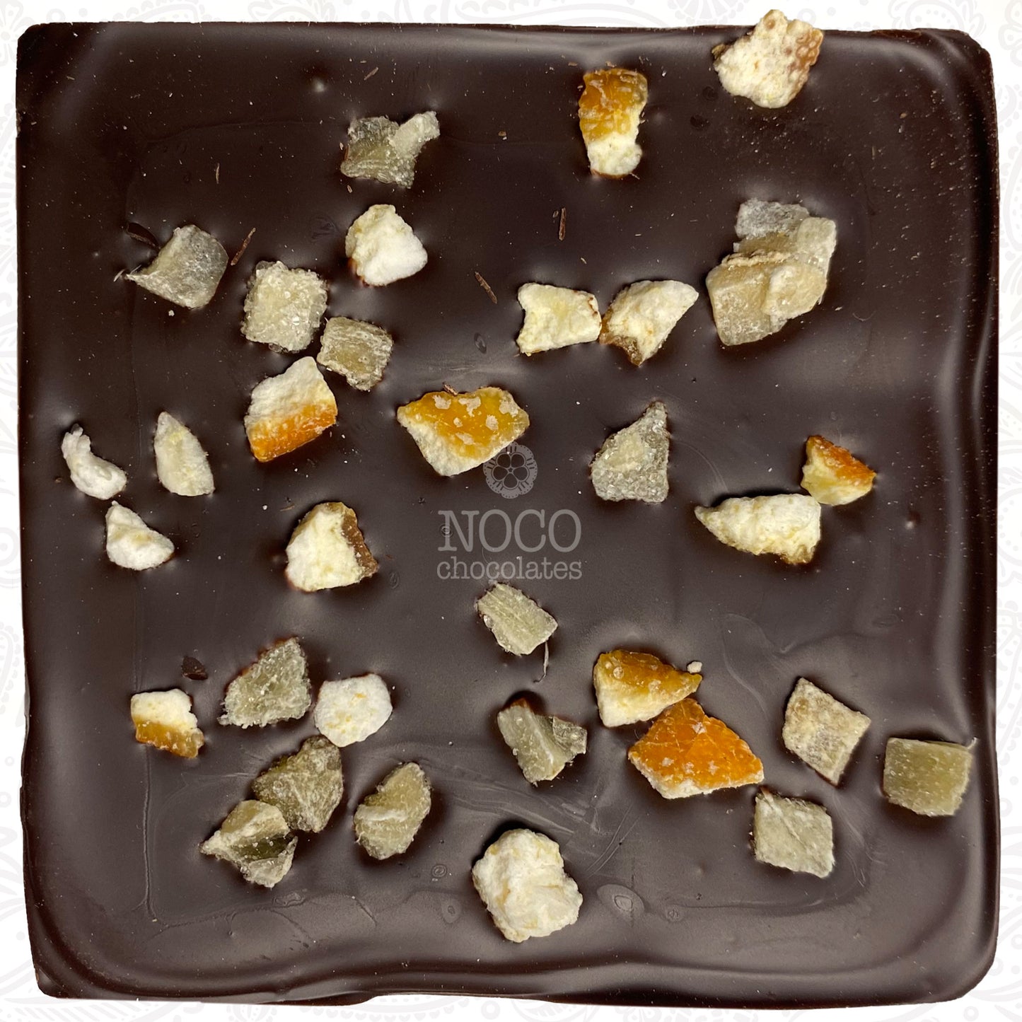 55% Dark Chocolate Bar Oh Ginger Snap