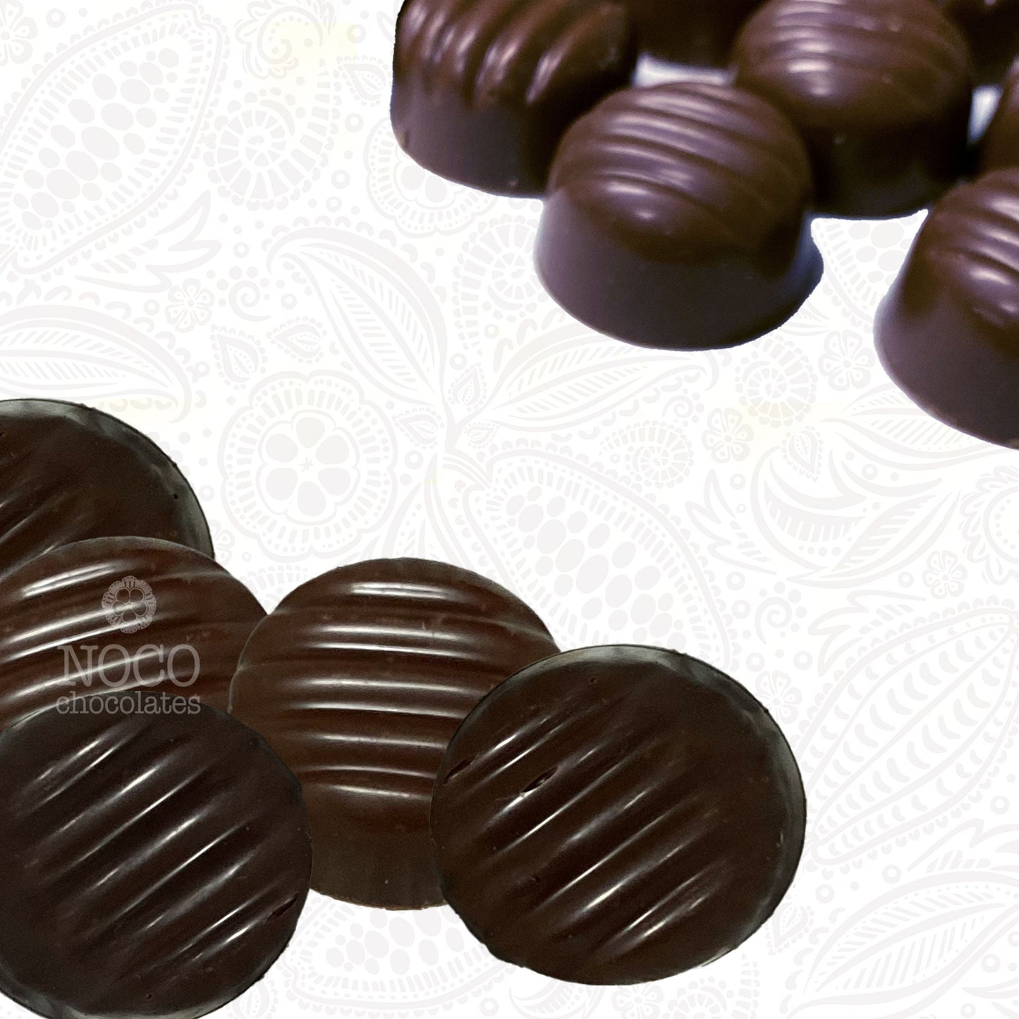 Orange Cranberry Dark Chocolate DAIRY-FREE | VEGAN Bonbon