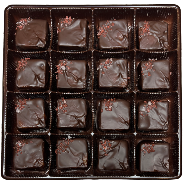 Dark Chocolate Covered Sea Salt Caramel - Best Seller