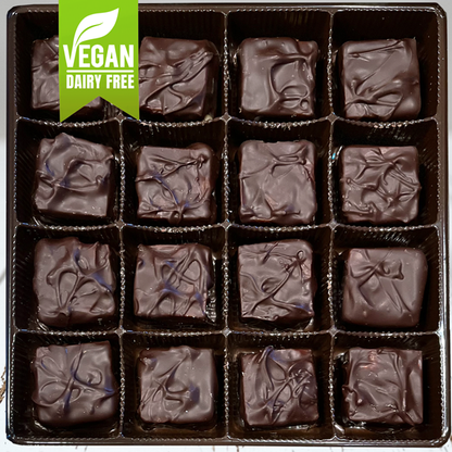 Vegan Dark Chocolate Covered Chocolate Caramel