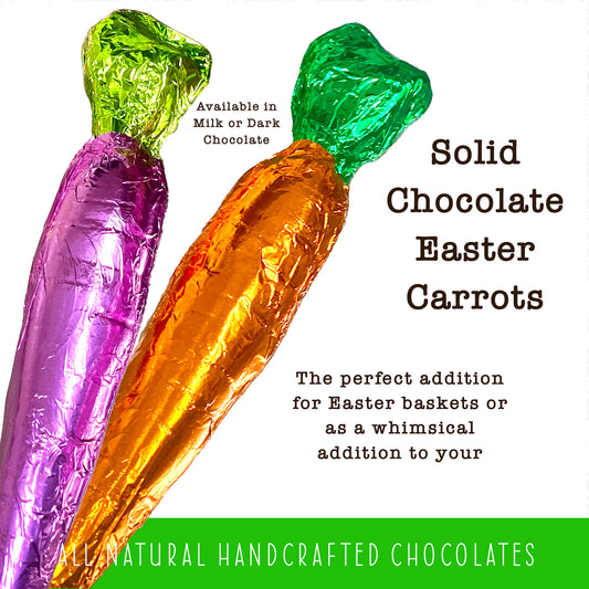 Easter Carrots - Solid Chocolate