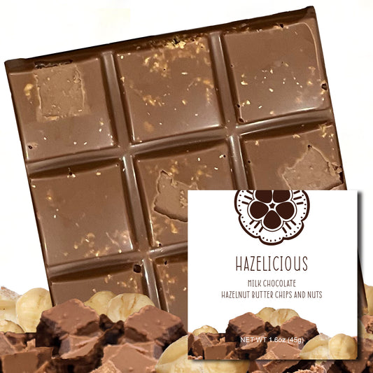 Hazelicious Milk Chocolate Bar