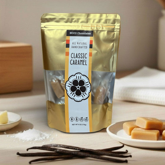 Classic Soft Caramels – Handcrafted Vanilla Caramel