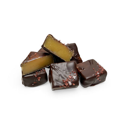 Dark Chocolate Covered Sea Salt Caramel - Best Seller